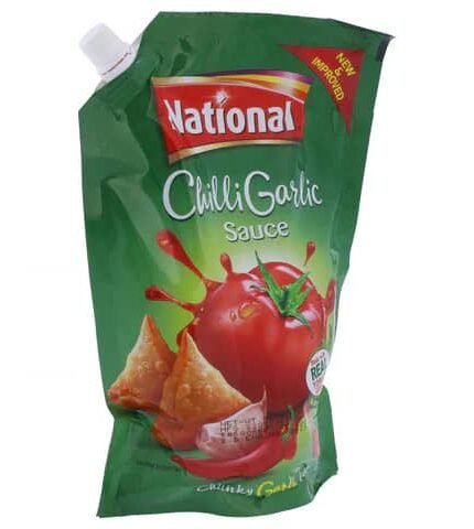 National Chilli Garlic Sauce 475G