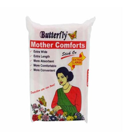 Butterfly Mother Comforts Stick On Extra Large 10pcs