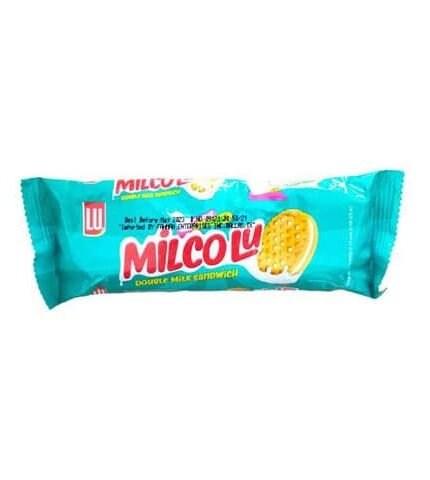 LU Milco Lu Double Milk Sandwich Biscuits Half Roll