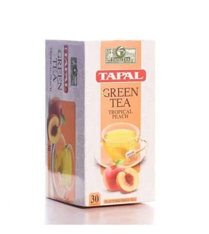 Tapal Green Tea Tropical Peach 30Bags