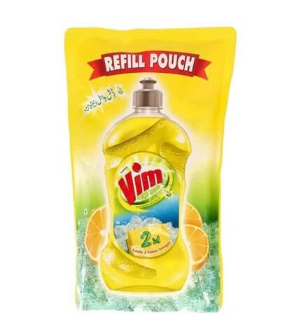 Vim Dishwash Refill Gel Lemon 750ml