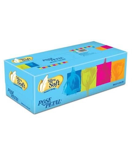 Rose Petal Multicolor Ultrasoft Facial Tissues