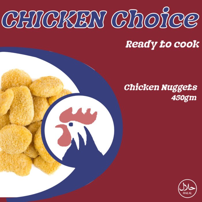 Chicken choice nuggets 450gm